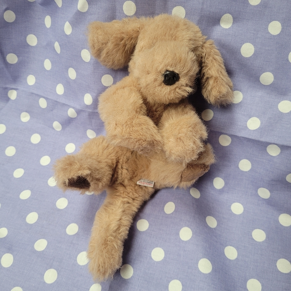 GUND Muttsy plush puppy floppy huggable stuffed toy 1985 12" Small